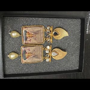 Pakistani Mughal Earrings